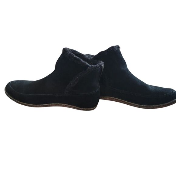 Sorel NAKISKA Black Bootie Women's Slipper size 9.5 - Picture 7 of 9